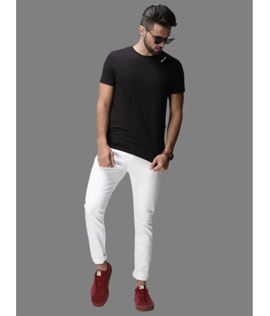 HALOGEN - White Denim Slim Fit Mens Jeans ( Pack of 1 ) - None