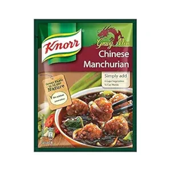 Kissan Knorr Chinese Manchurian Gravy Mix, Serves 4, 55G