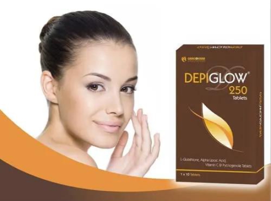 Depiglow 250 tablet glutathione tab ( 10 TAB )