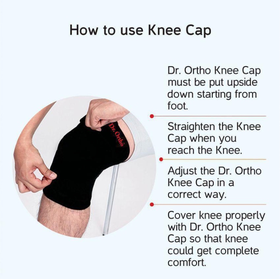 Dr. Ortho Knee Cap - One Pair UNIVERSAL