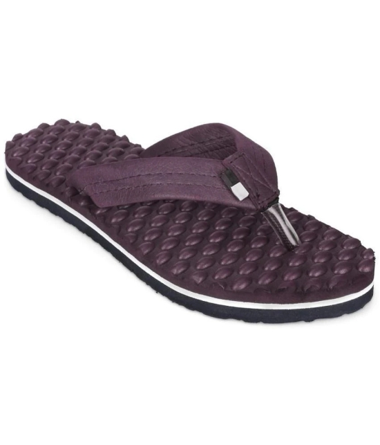 DOCTOR EXTRA SOFT - Brown Women's Massage Flip Flop - None