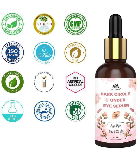 Intimify Dark Circle Serum, dark circle cleaner under eye cream, dark circle remover Eye Mask 10 mL