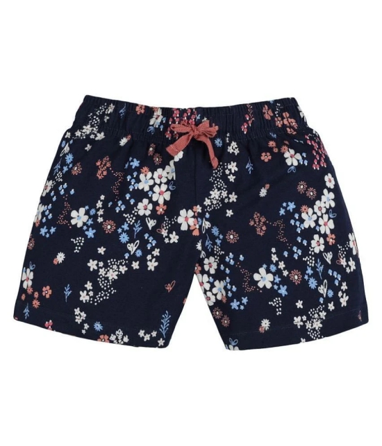 PLUM TREE - Multi Cotton Girls Bermudas ( Pack of 1 ) - None