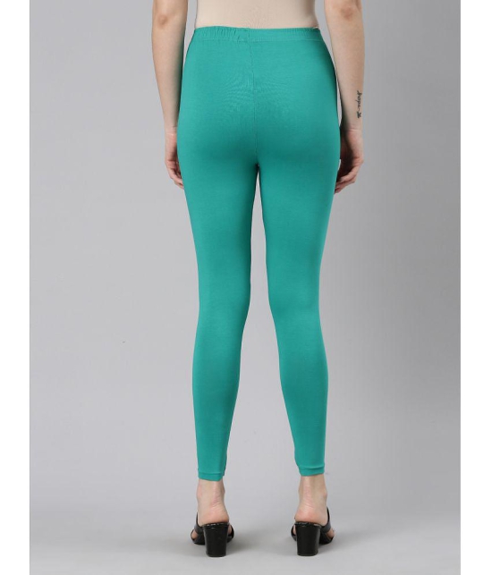 Jcss - Mint Green Lycra Women's Leggings ( Pack of 1 ) - None