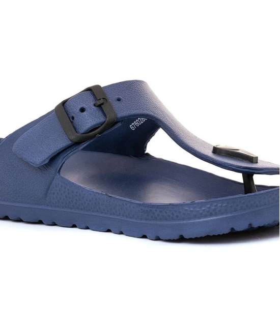 KHADIM Navy Blue Womens Thong Flip Flop - None