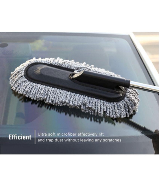 KALPVRUKSH ENTERPRISE - Steel Car Cleaning Handle Duster ( Pack of 1 )