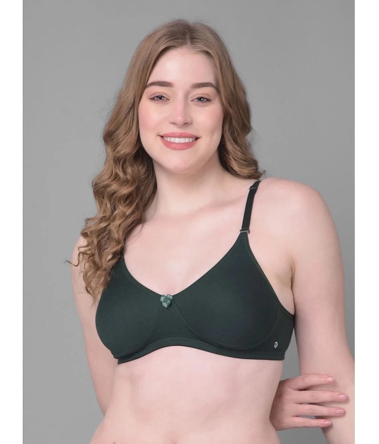 Dollar Missy Green Cotton Non Padded Womens T-Shirt Bra ( Pack of 1 ) - None