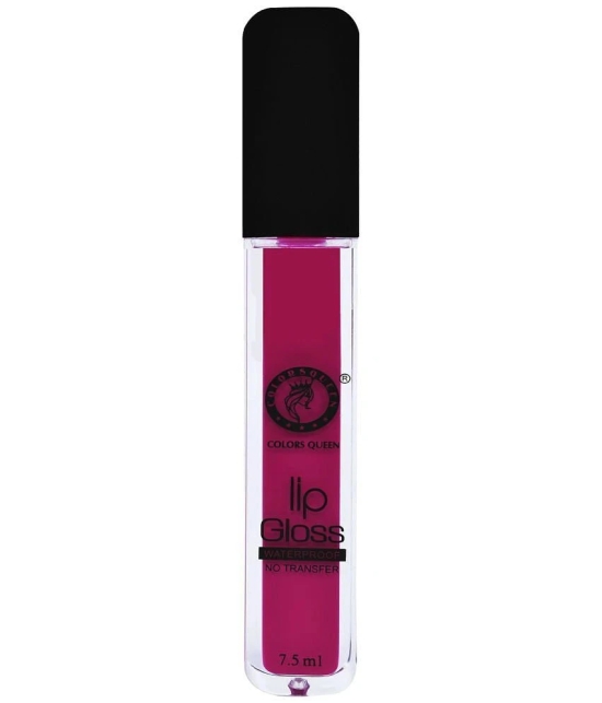 Colors Queen Non Transfer Lip gloss Liquid Lipstick Fuchsia 12 g