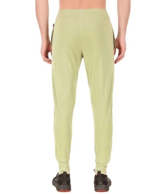 Uzarus Green Cotton Plain Joggers - 2XL