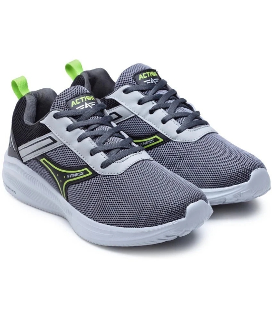 Action Sports Shoes For Men Green Mens Sports Running Shoes - None