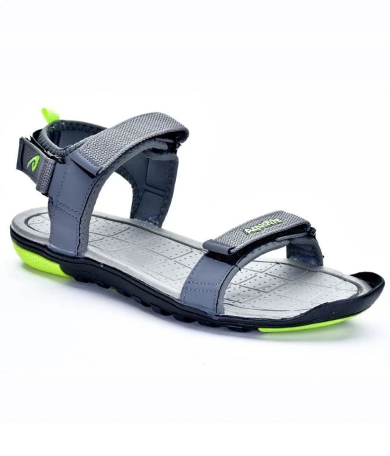 Aqualite - Grey Mens Floater Sandals - None