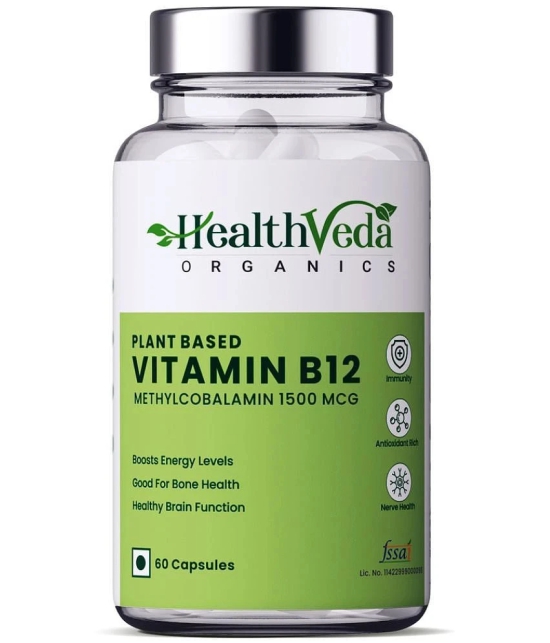 Health Veda Organics Vitamin B12 ( Pack of 1 )