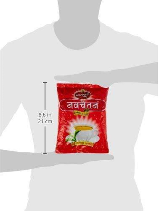 Wagh Bakri Navchetan Danedar Chai | Strong Leaf Tea | 250 Gm Pack | Pack of 2 | 500 Gm Pack