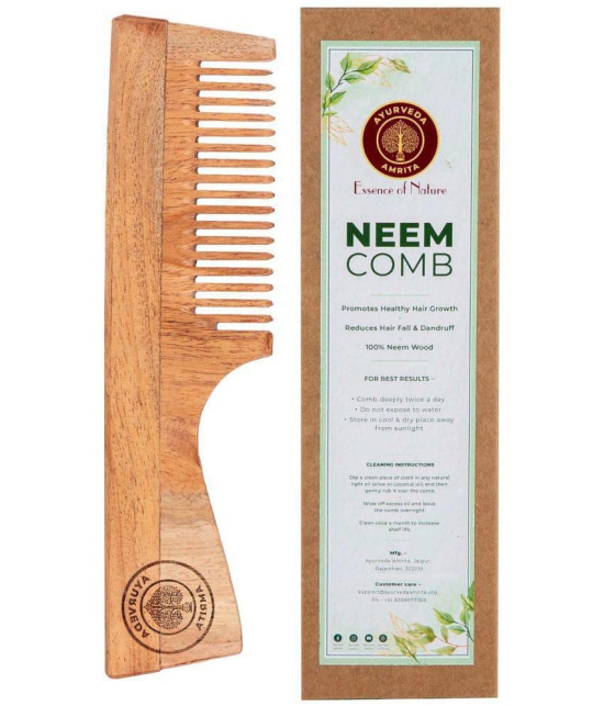 Ayurveda Amrita - Wide Tooth Comb For All Hair Types ( Pack of 1 )