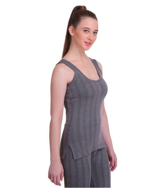 TT Cotton Blend Topwear - Grey - M