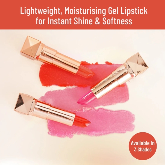 Swiss Beauty Glitter Color Change Gel Lipstick | Light Pink