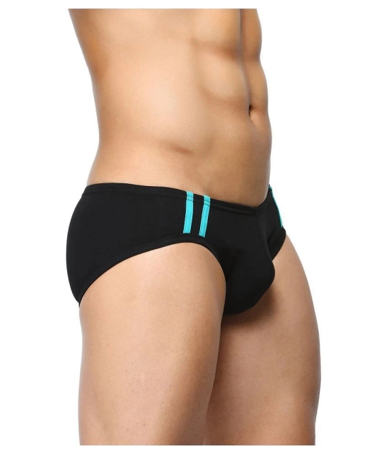 La Intimo Black Brief Single - 38