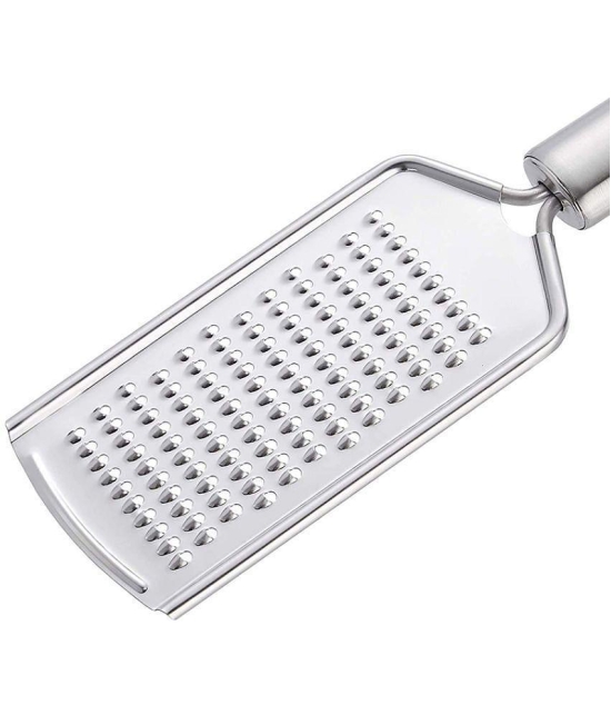 HOMETALES Stainless Steel Apple Cutter & Cheese Grater (2U) - Silver