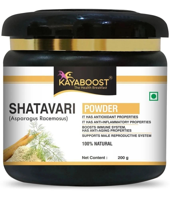 KAYABOOST Pure Shatavari Powder, Satavari churna, Asparagus Root, Satawar for Men, Women (200 g)