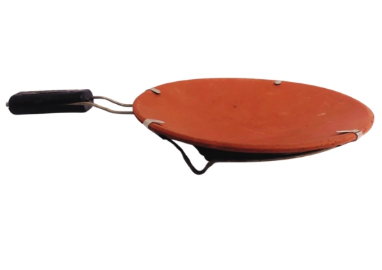 Handcrafted Tawa, Perfect for Cooking and Serving Traditional Indian Dishes  - 12 Inch