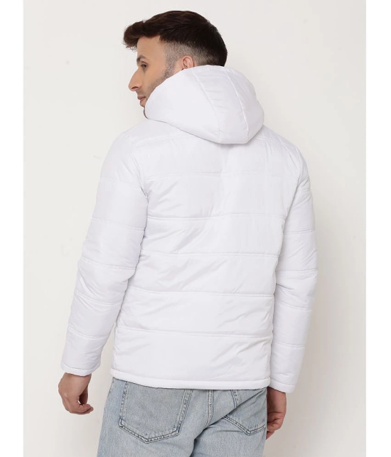 9TY3REE Polyester Mens Puffer Jacket - White ( Pack of 1 ) - None