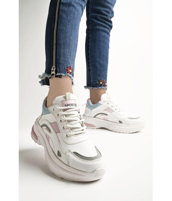 Shoetopia - White Women''s Sneakers - None