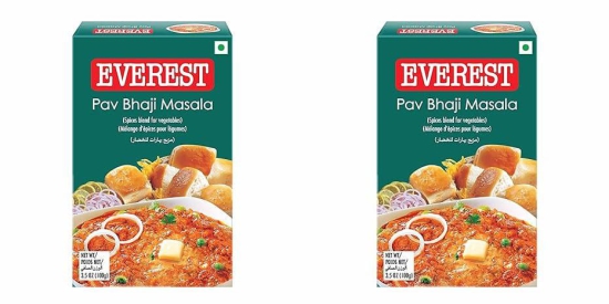 Everest Spices | Pav Bhaji Masala Powder | 100 Gm Each | Pack of 2| 200 Gm Pack