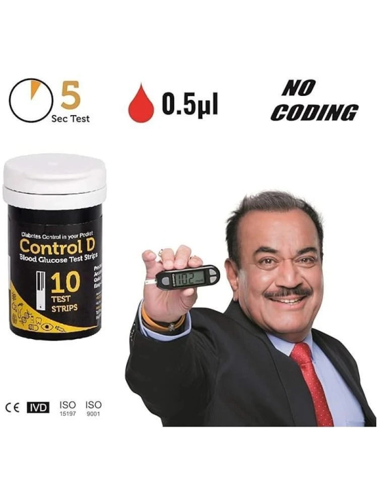 Control D 10-1 10 Test Strips