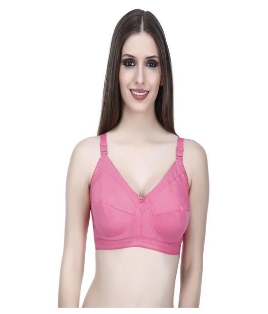 Elina Cotton Everyday Bra - Pink Single - None