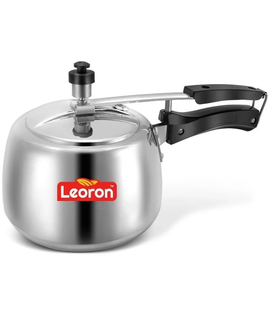 LEORON HANDI 3 L Aluminium InnerLid Pressure Cooker With Induction Base