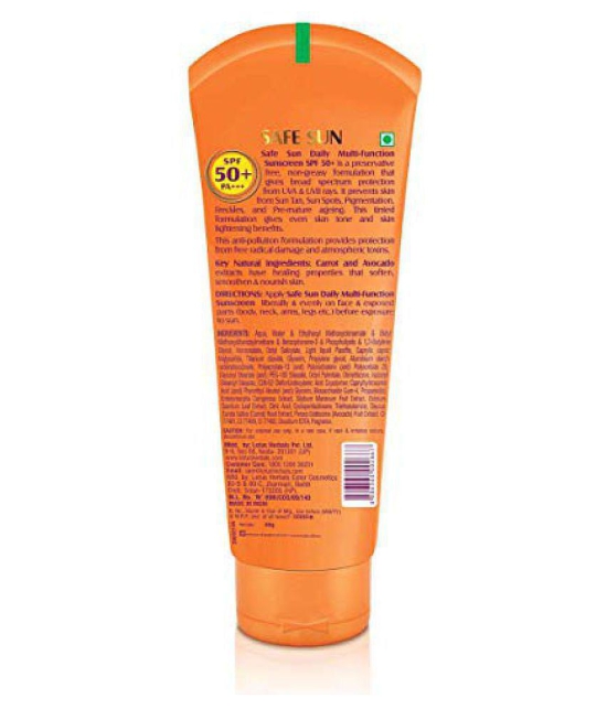 Lotus Herbals Safe Sun Daily Multi-Function SPF 50 60g