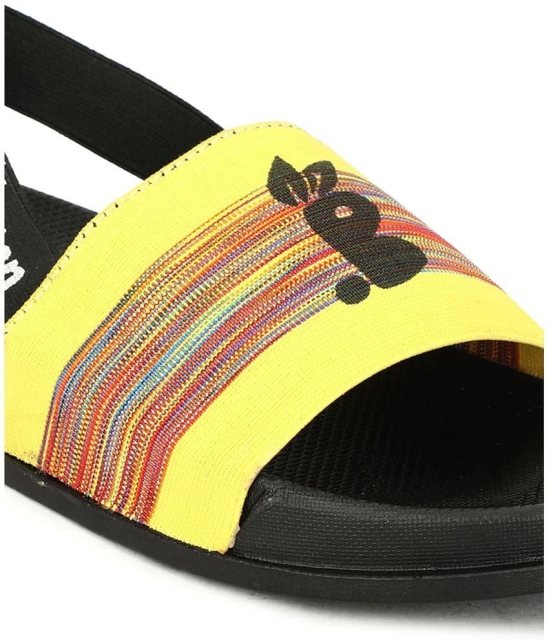 Buxton - Yellow Mens Floater Sandals - None