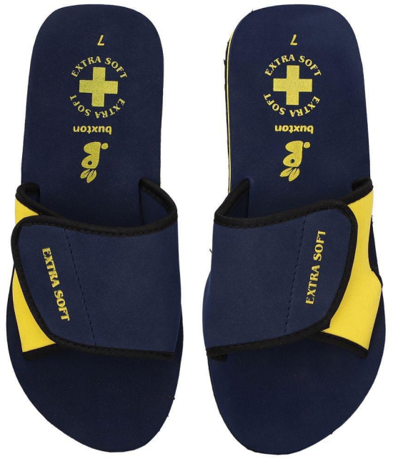 Buxton - Blue Men's Slide Flip Flop - None