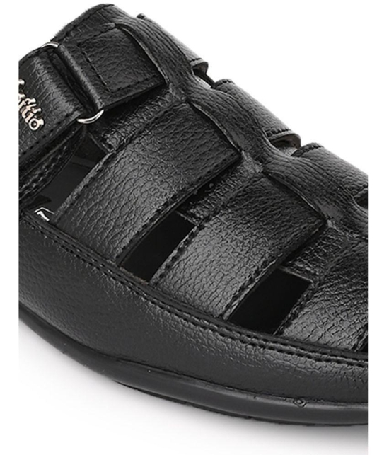 softio - Black Mens Sandals - None