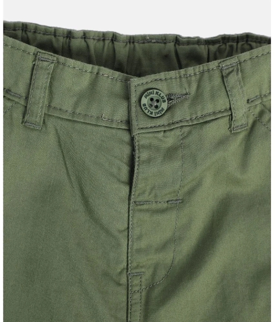 MINI KLUB - Green Cotton Boys Trousers ( Pack of 1 ) - None