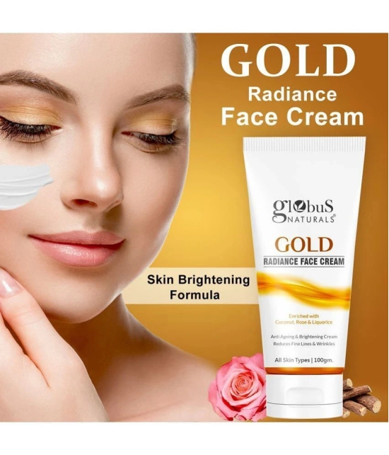 Globus Naturals Gold Radiance Face Cream,100gm