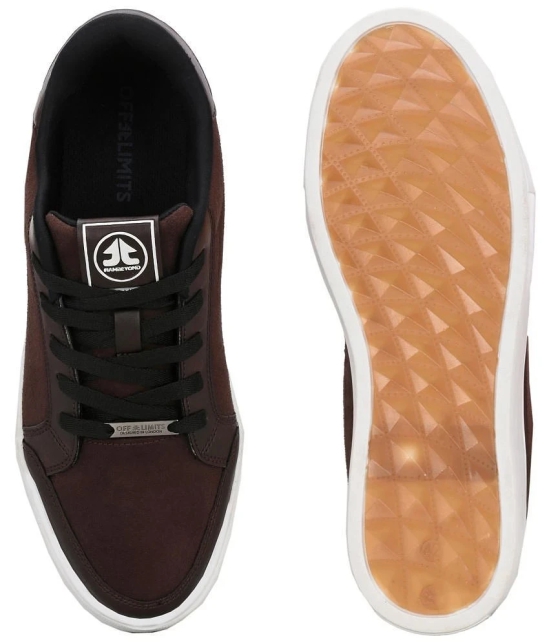 OFF LIMITS OXFORD Brown Mens Sneakers - None