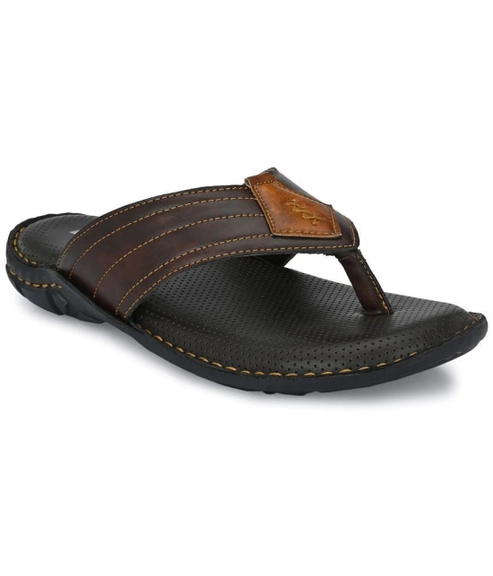 Bucik Brown Daily Slippers - None