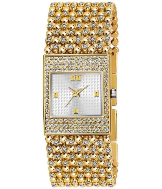 Renaissance Traders - Gold Metal Analog Womens Watch