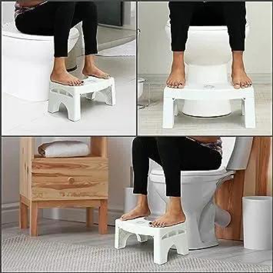 Premium Foldable Anti-Constipation Stool with Air Freshener