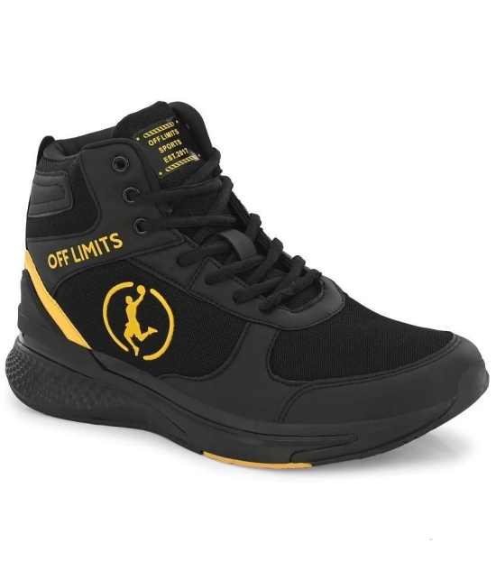 OFF LIMITS SANTIAGO Black Basketball Shoes - 8