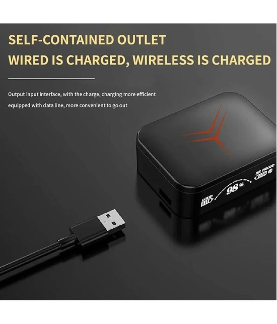 COREGENIX M88 Gaming Earbud Bluetooth True Wireless (TWS) In Ear 12 Hours Playback Powerfull bass IPX5(Splash & Sweat Proof) Black