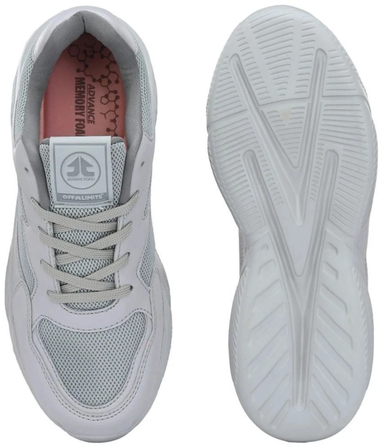 OFF LIMITS - Light Grey Womens Running Shoes - None