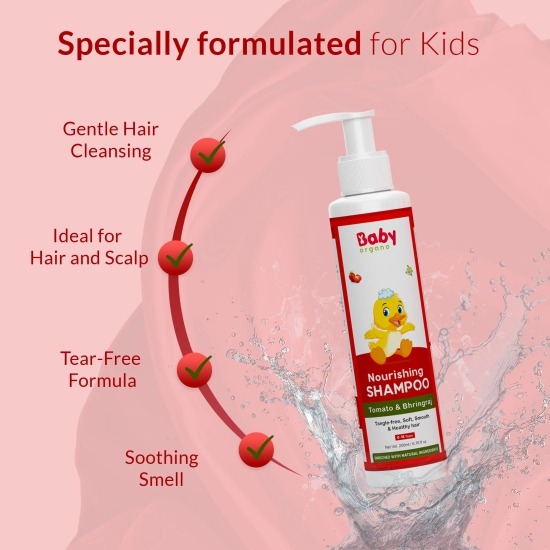 BabyOrgano Tomatino Baby Shampoo - 200ml