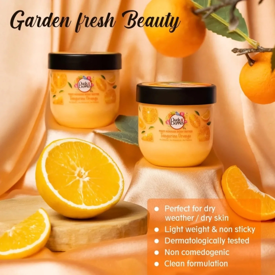 Buds&Berries Fruit Nourish Tangerine Orange Body Butter for (200 ml)