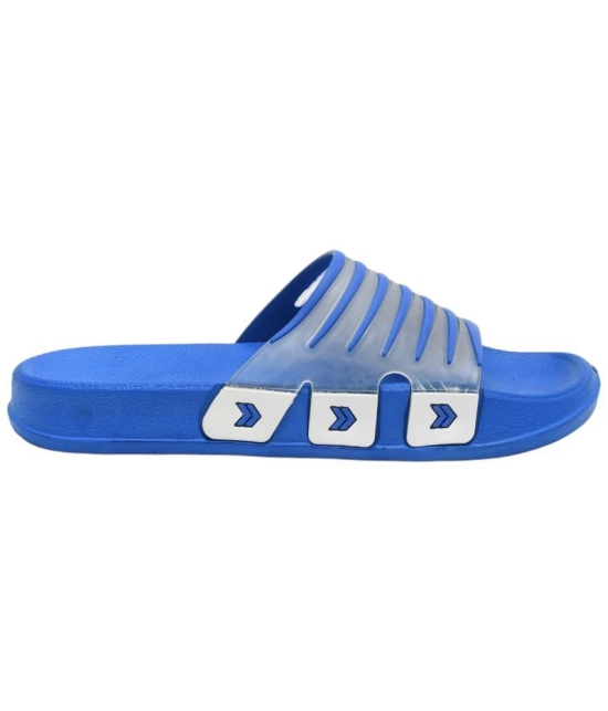 Impakto Blue Mens Slide Flip Flop - None