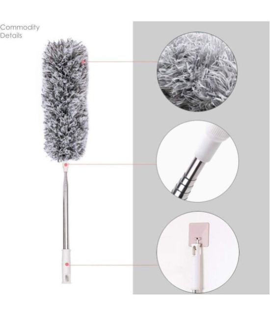 GEEO - Dust Mop ( Adjustable Handle ) - Light Grey