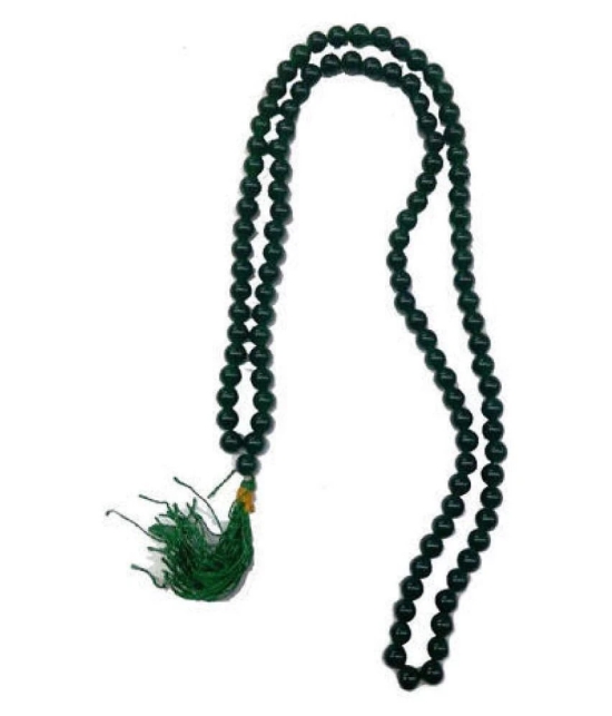 Green Jade Rosary Mala (108 Beads - 5mm)