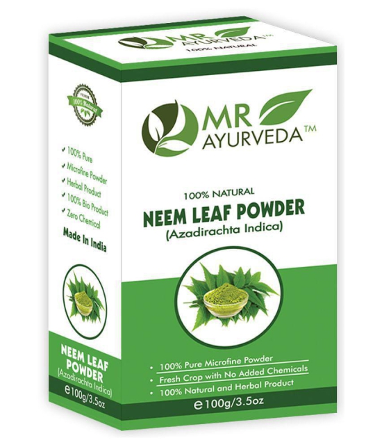 MR Ayurveda Organic Neem Powder Face Pack Masks 100 gm