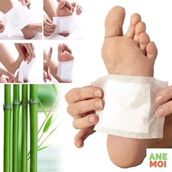 Detox Foot Patches Pads for Body Stress Relief (Set of 10)-Free Size